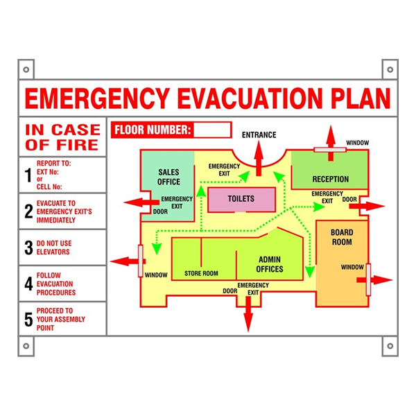 Emergency Escape Route Plan